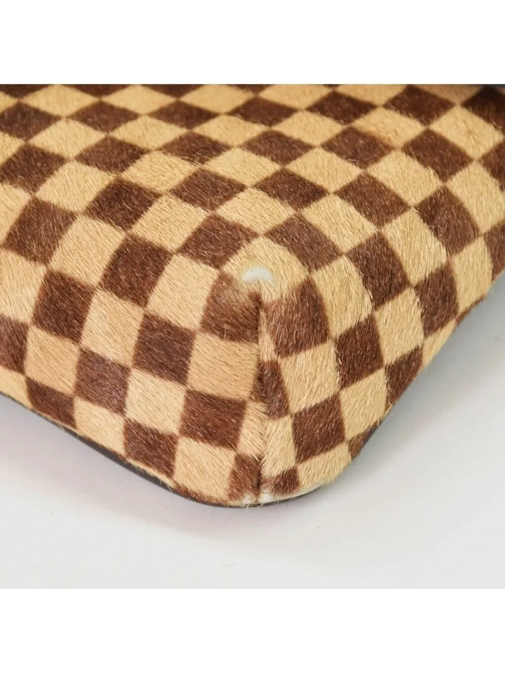 Louis Vuitton Damier Sauvage Gazelle Cross Calf Hair Brown Crossbody